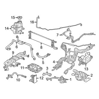 Chrysler OE - Inverter Cooling Components