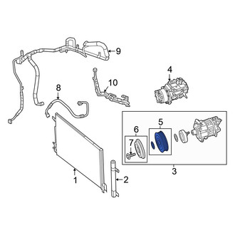 Chrysler OE - A/C Compressor Clutch Pulley
