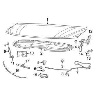 Chrysler OE - Hood & Components