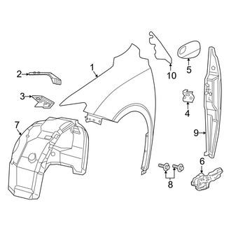 Chrysler OE - Fender & Components