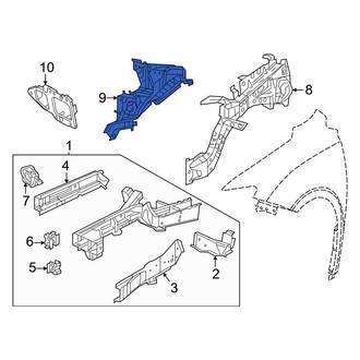 Chrysler OE - Front Right Suspension Strut Tower