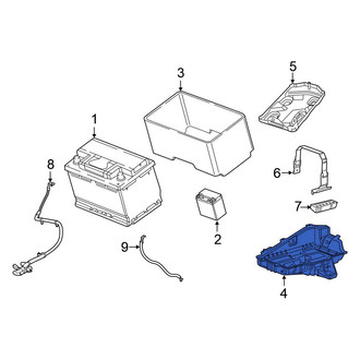 Chrysler OE - Battery Tray