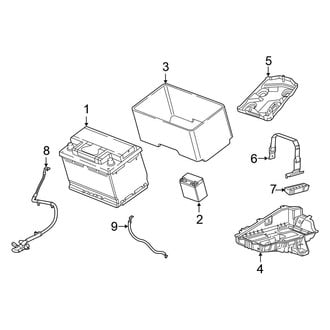 Chrysler OE - Electrical - Battery (Conventional)