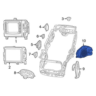 Chrysler OE - Front Speaker