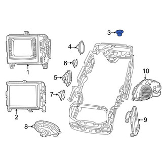 Chrysler OE - Front Speaker