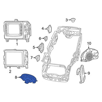 Chrysler OE - Front Speaker