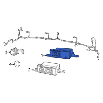 Chrysler OE - Parking Aid Control Module