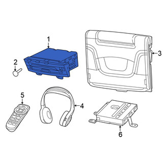 Chrysler OE - DVD Player