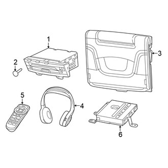Chrysler OE - Electrical - Entertainment System Components