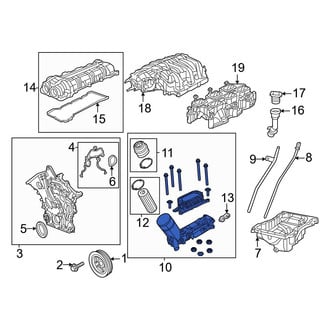Chrysler OE - Engine Oil Filter Housing