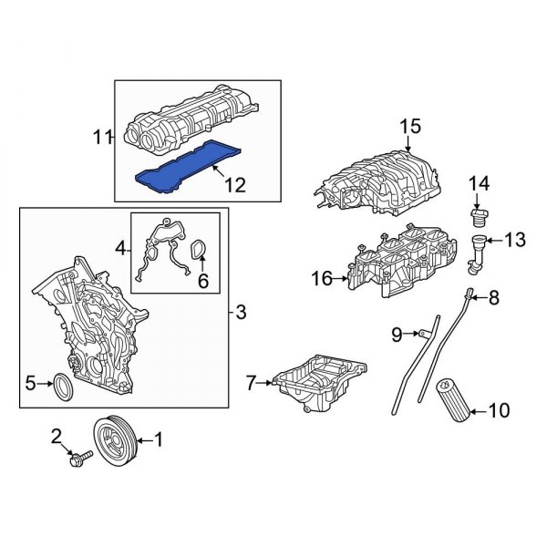 Engine Valve Cover Gasket