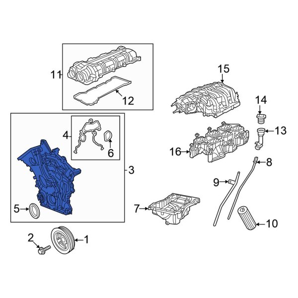 Engine Timing Cover