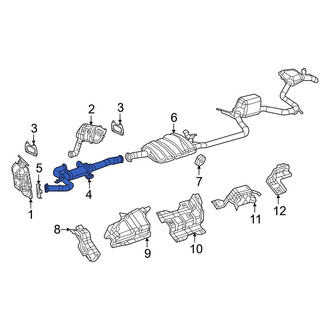 Chrysler OE - Exhaust Crossover Pipe