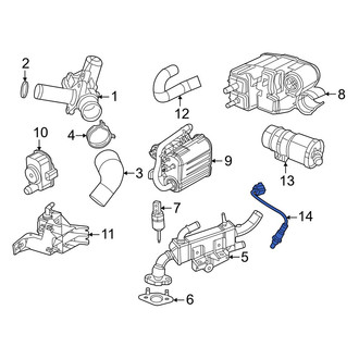 Chrysler OE - Front Right Oxygen Sensor