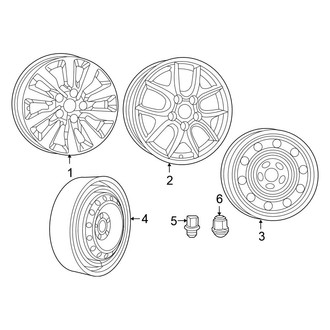 Chrysler OE - Wheels (17")