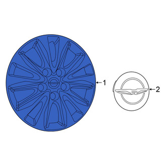 Chrysler OE - Wheel Cover