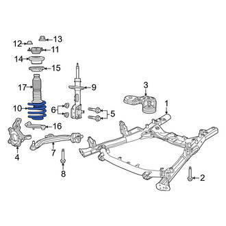 Chrysler OE - Front Coil Spring