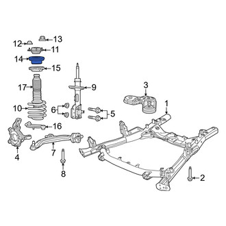 Chrysler OE - Front Suspension Strut Bearing