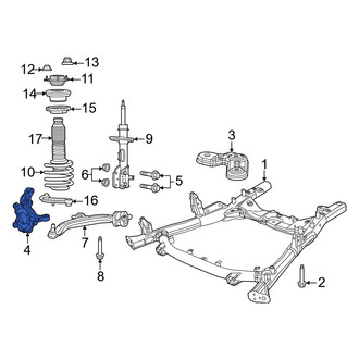 Chrysler OE - Left Steering Knuckle