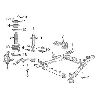 Chrysler OE - Front Suspension - Suspension Components