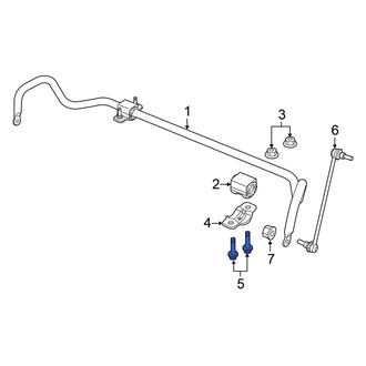 Chrysler OE - Suspension Stabilizer Bar Bracket Bolt