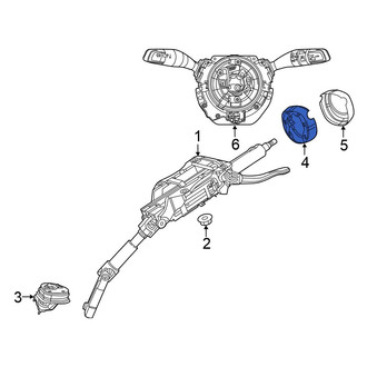 Chrysler OE - Lower Steering Column Cover