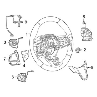 Chrysler OE - Steering Wheel & Trim