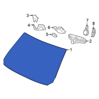 Chrysler OE - Front Windshield