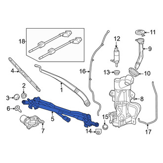 Chrysler OE - Wiper Linkage