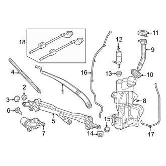 Chrysler OE - Windshield - Wiper & Washer Components