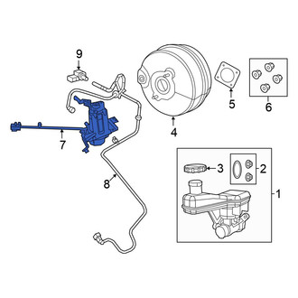 Chrysler OE - Power Brake Booster Vacuum Pump