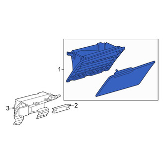 Chrysler OE - Front Glove Box