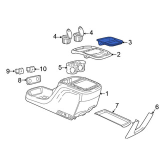 Chrysler OE - Console Compartment