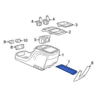 Chrysler OE - Console Mat