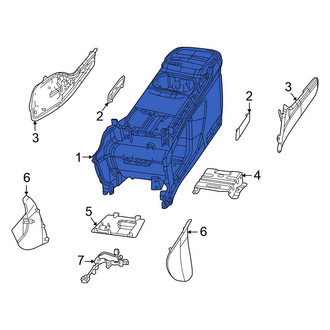 Chrysler OE - Center Center Console