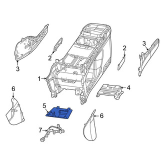 Chrysler OE - Center Console Panel