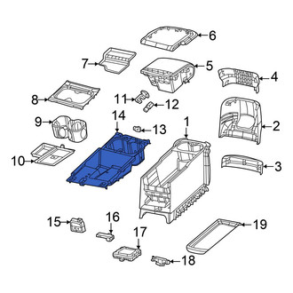 Chrysler OE - Console Compartment