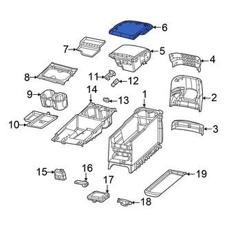 Chrysler OE - Center Console Trim Panel