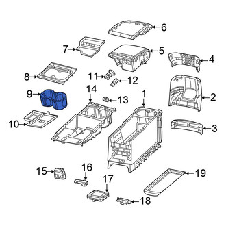 Chrysler OE - Console Cup Holder