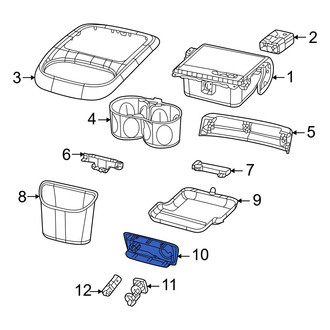 Chrysler OE - 12 Volt Accessory Power Outlet Housing