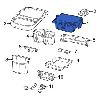 Chrysler OE - Console Compartment