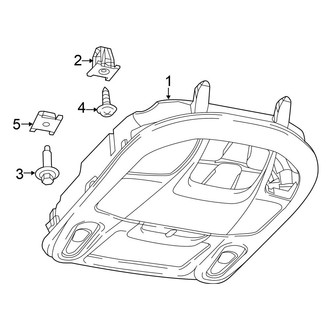 Chrysler OE - Overhead Console (With Ambient Lighting)