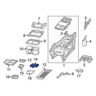 Chrysler OE - Electromagnetic Induction Charger