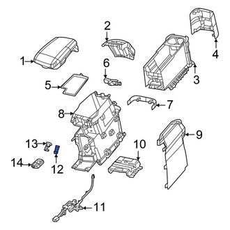 Chrysler OE - Front 12 Volt Accessory Power Outlet