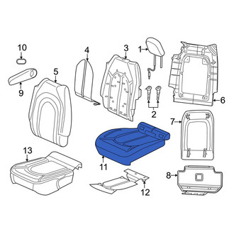 Chrysler OE - Front Left Seat Cushion Foam