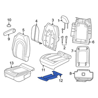 Chrysler OE - Center Lower Seat Heater Pad