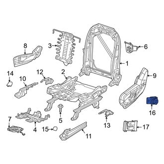 Chrysler OE - Front Left Power Seat Switch