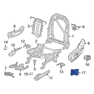Chrysler OE - Front Left Seat Lumbar Switch