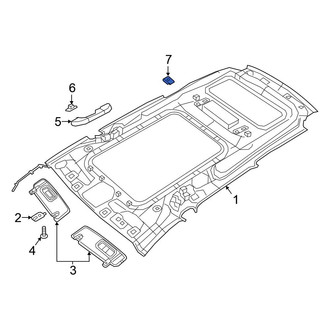 Chrysler OE - Left Coat Hook