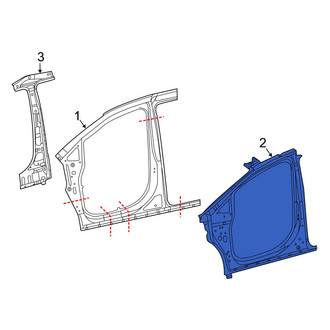 Chrysler OE - Right Inner Uniside